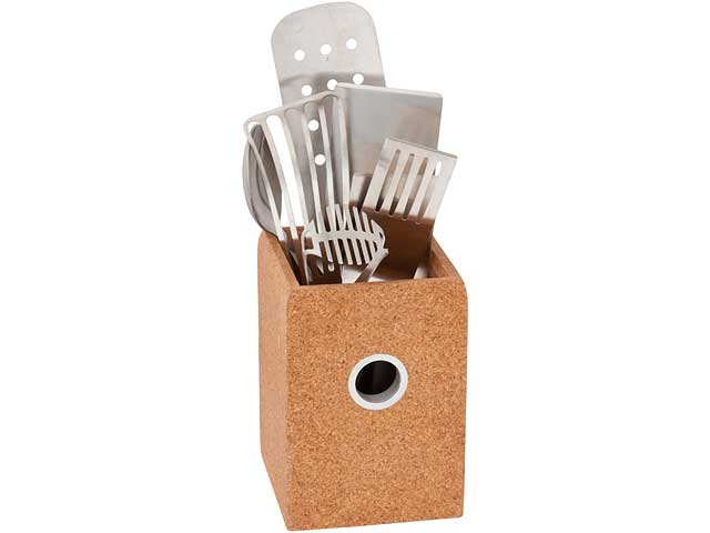 Cork Kitchen Tool Bucket