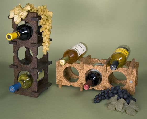 Cork Wine Rack Expansion Tier